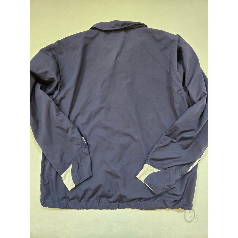 UNDER ARMOUR SENIOR BOWL Football Full Zip Windbreaker Jacket Mens L Navy Blue - Picture 2 of 6